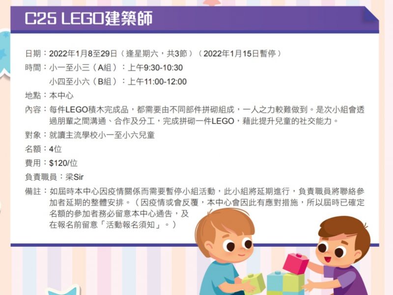C25 LEGO 建築師